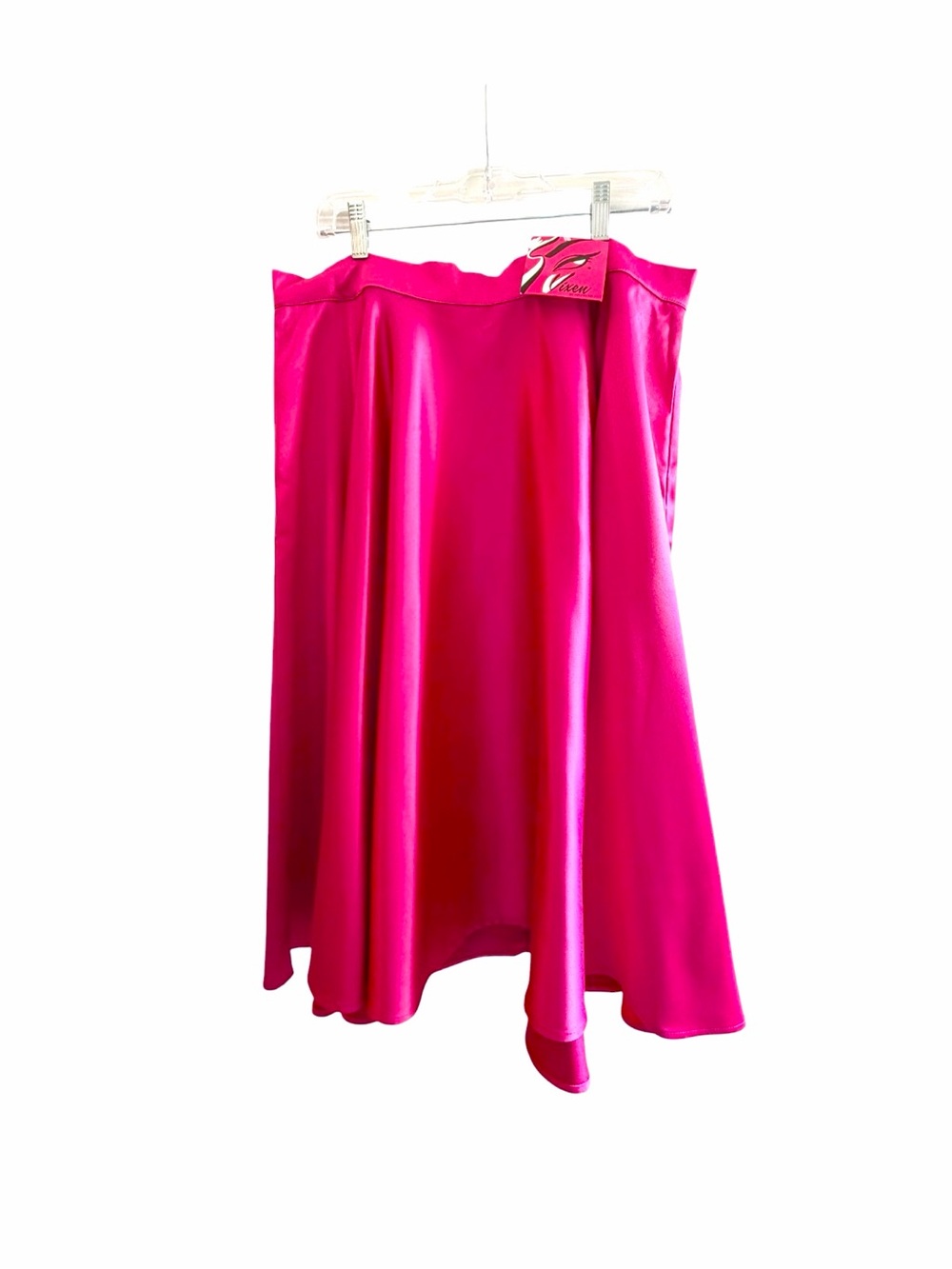 Vixen by Micheline Pitt Bright Fuchsia Circle Skirt - Picture 5 of 7